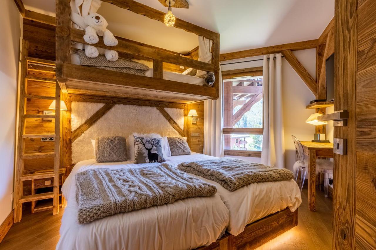 Arc 1950, Ambiance Chalet Luxe 5/7Pers Dans Residence 5* Skis Aux Pieds Avec Spa Les Arcs  Exterior photo